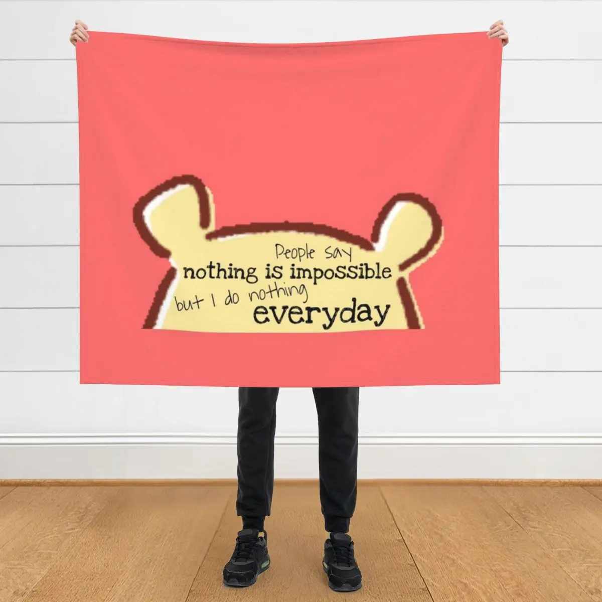 

I do nothing everyday Throw Blanket Comforter Decorative Sofa Hair Luxury Brand Blankets