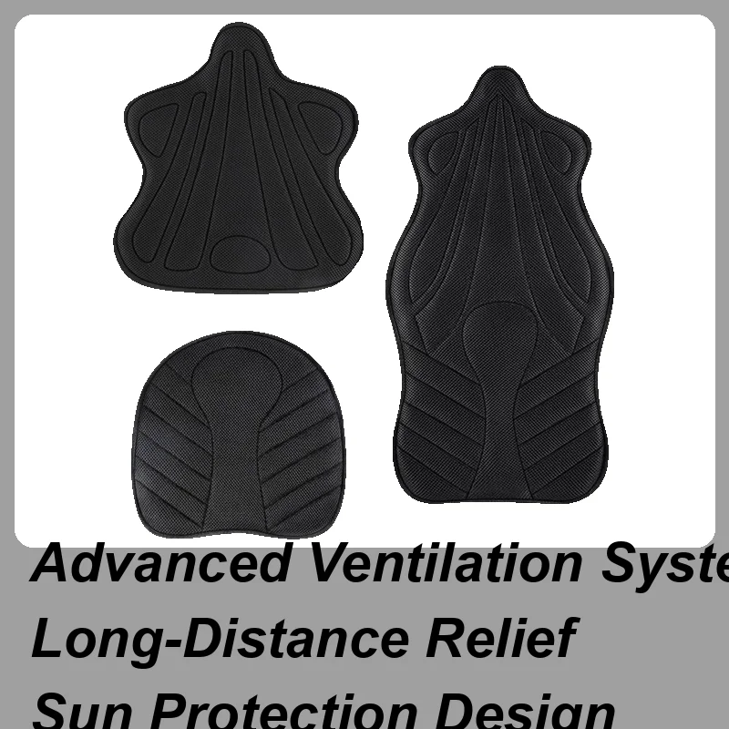 

Soft Cooling Motorcycle Seat Pad Motorcycle Air Seat Pad Lumbar Support Relief Chair Pad For Sitting Travel Bikes Family