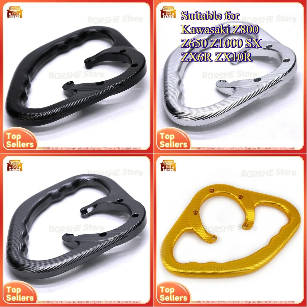 

2026 Motorcycle Tank Handlebar Passenger Rear Grab Rail Support Suitable for Kawasaki Z800 Z650 Z1000 SX ZX6R ZX10R Modification