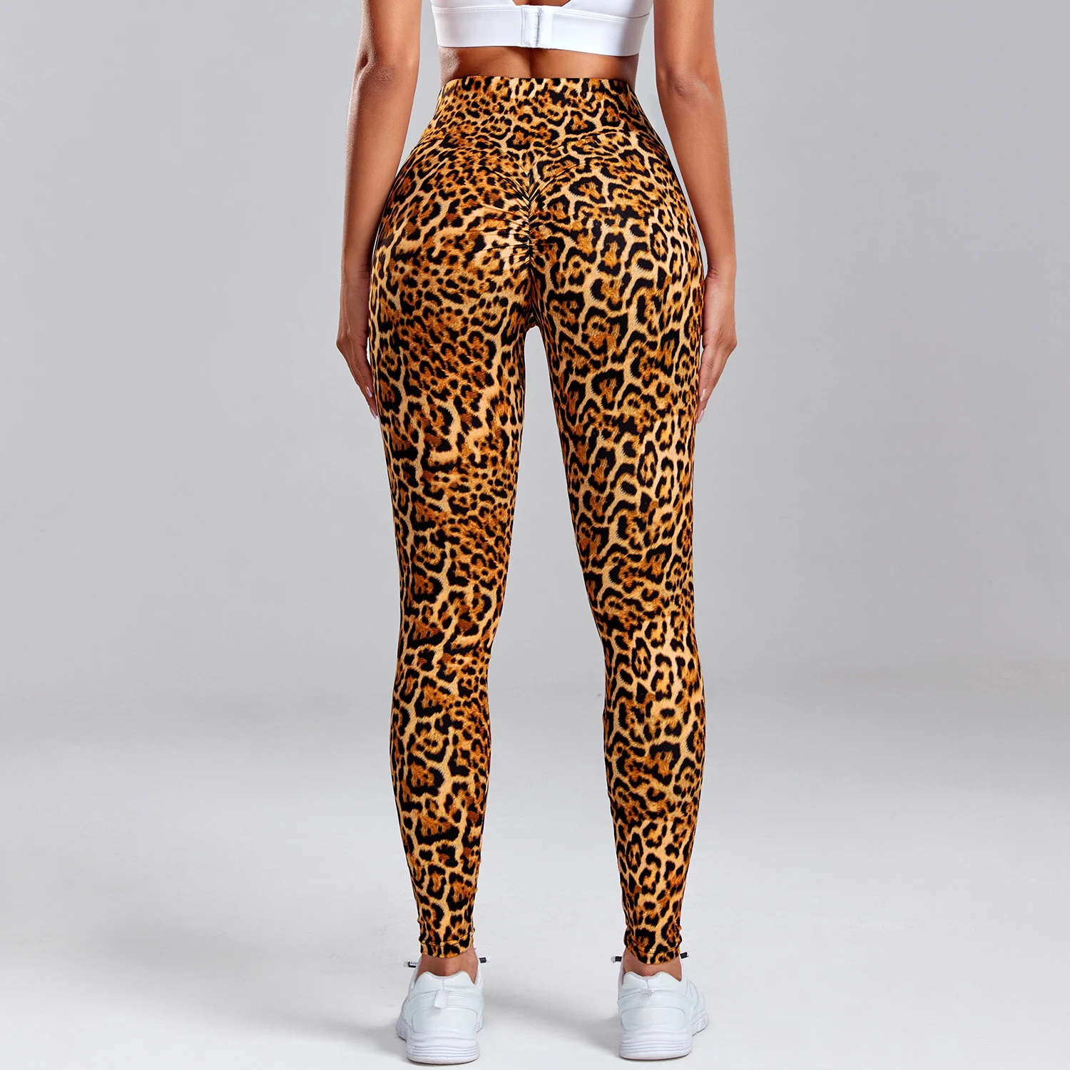 Leopard Print Leggings Women High Waist Yoga Pants New Push Up Leggins for Fitness Female Gym Exercise Clothes Sexy Streetwear