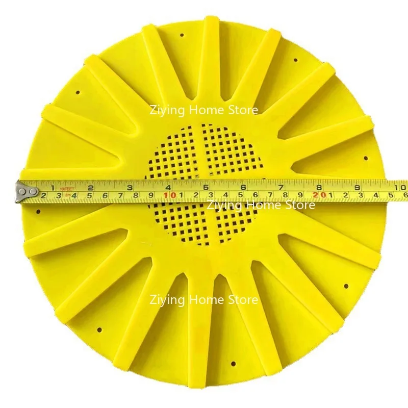 أداة تربية النحل خلية نقل المستعمرة قرص أصفر 16 اتجاه عداء النحل