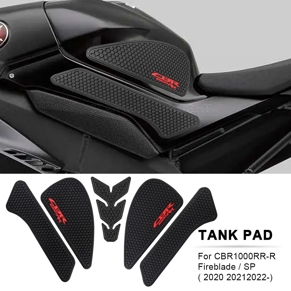 

Motorcycle For Honda CBR1000RR-R Fireblade SP 2020 2021 2022- Side Fuel Tank pad Protector Stickers Knee Grip Traction Pad