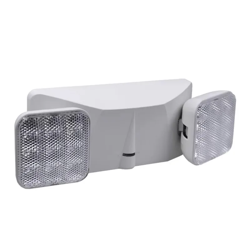 Best-selling wall-mounted dual-head emergency light LED emergency light, suitable for both indoor and outdoor use