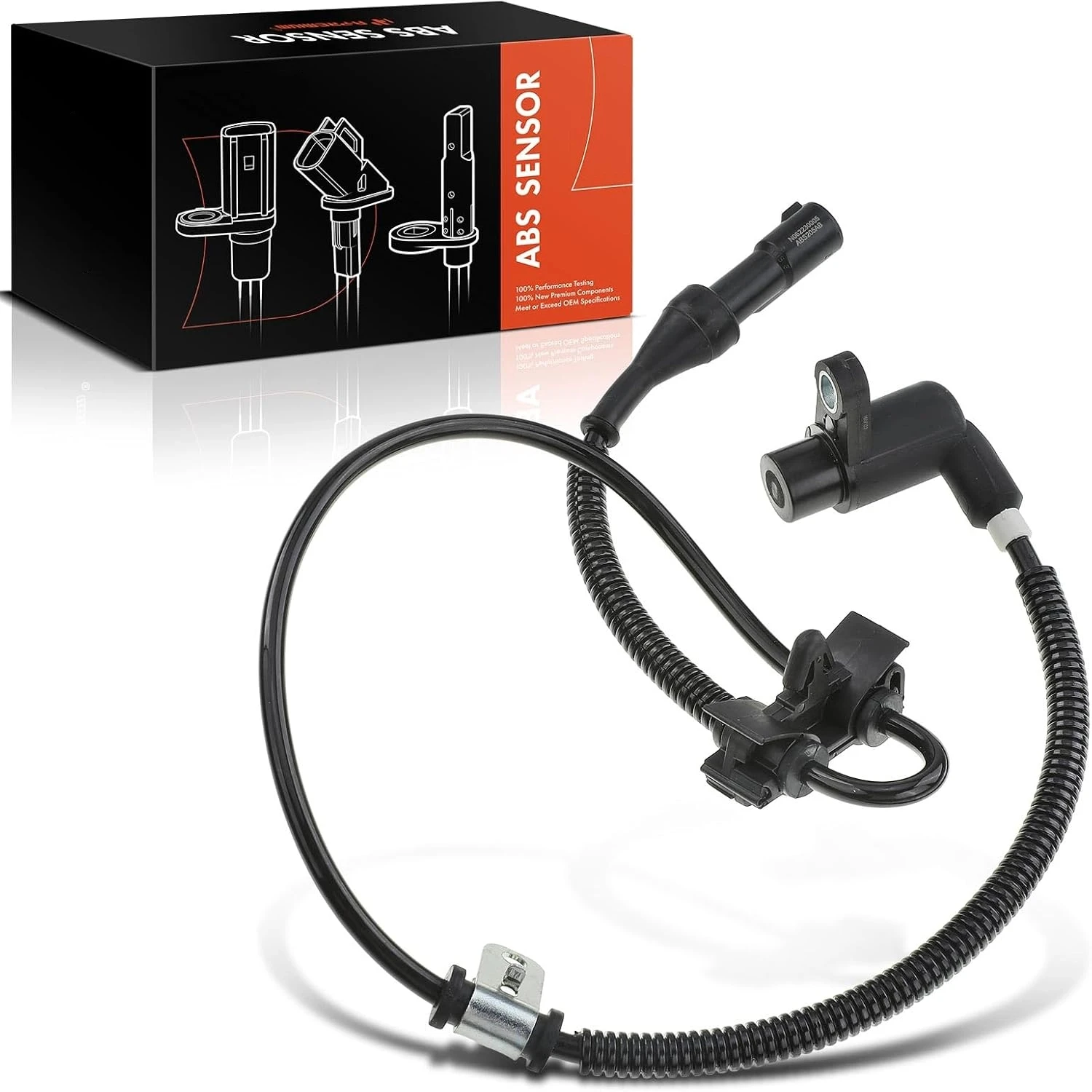 

Front Left Driver Side ABS Wheel Speed Sensor Ford Windstar 1999 2000 2001 2003;970-077,970077,ALS156,XF2Z2C205AC, SF2Z2C205AB