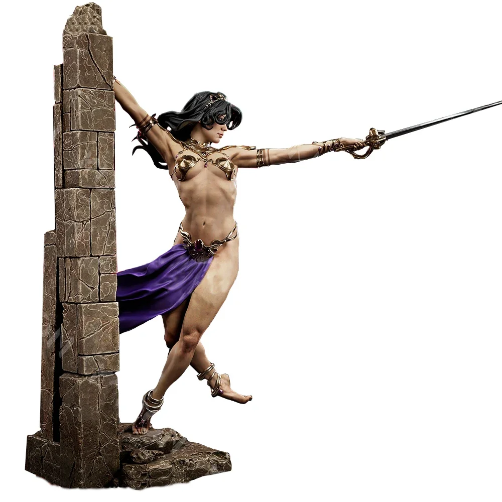 Dejah Thoris Figure 1:16 Miniature Figure Resin Model Kit Unpainted Plastic Model Kit A562