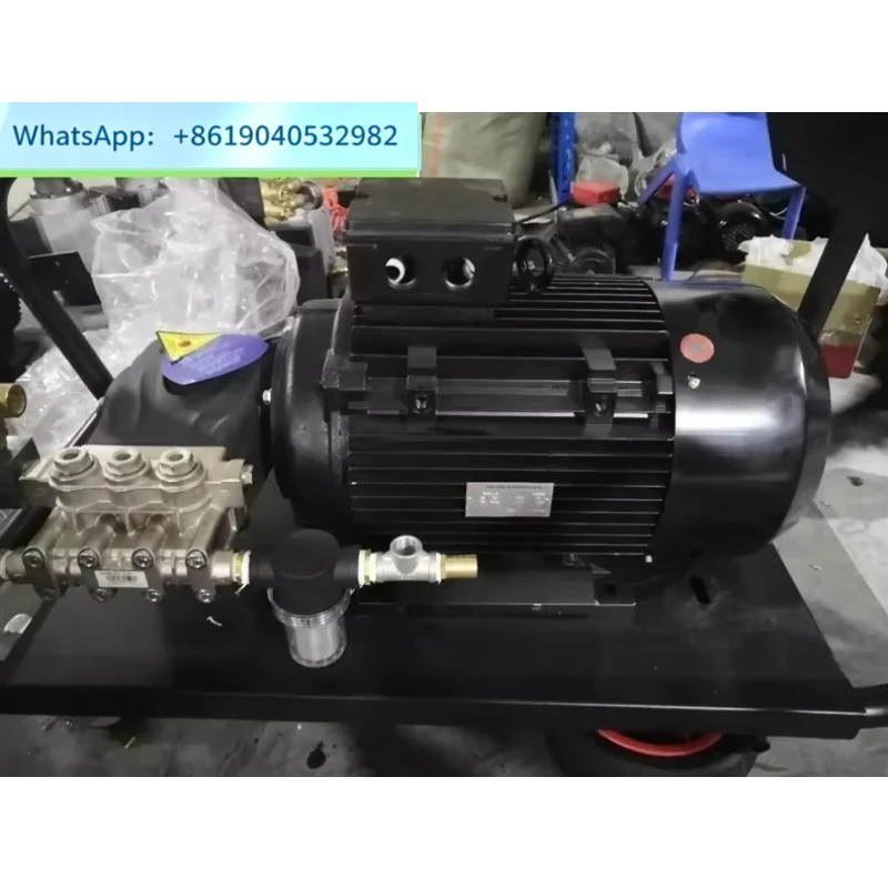 AR pump head 500bar pressure ultra-high pressure cleaning machine 22KW water industry rust and paint removal