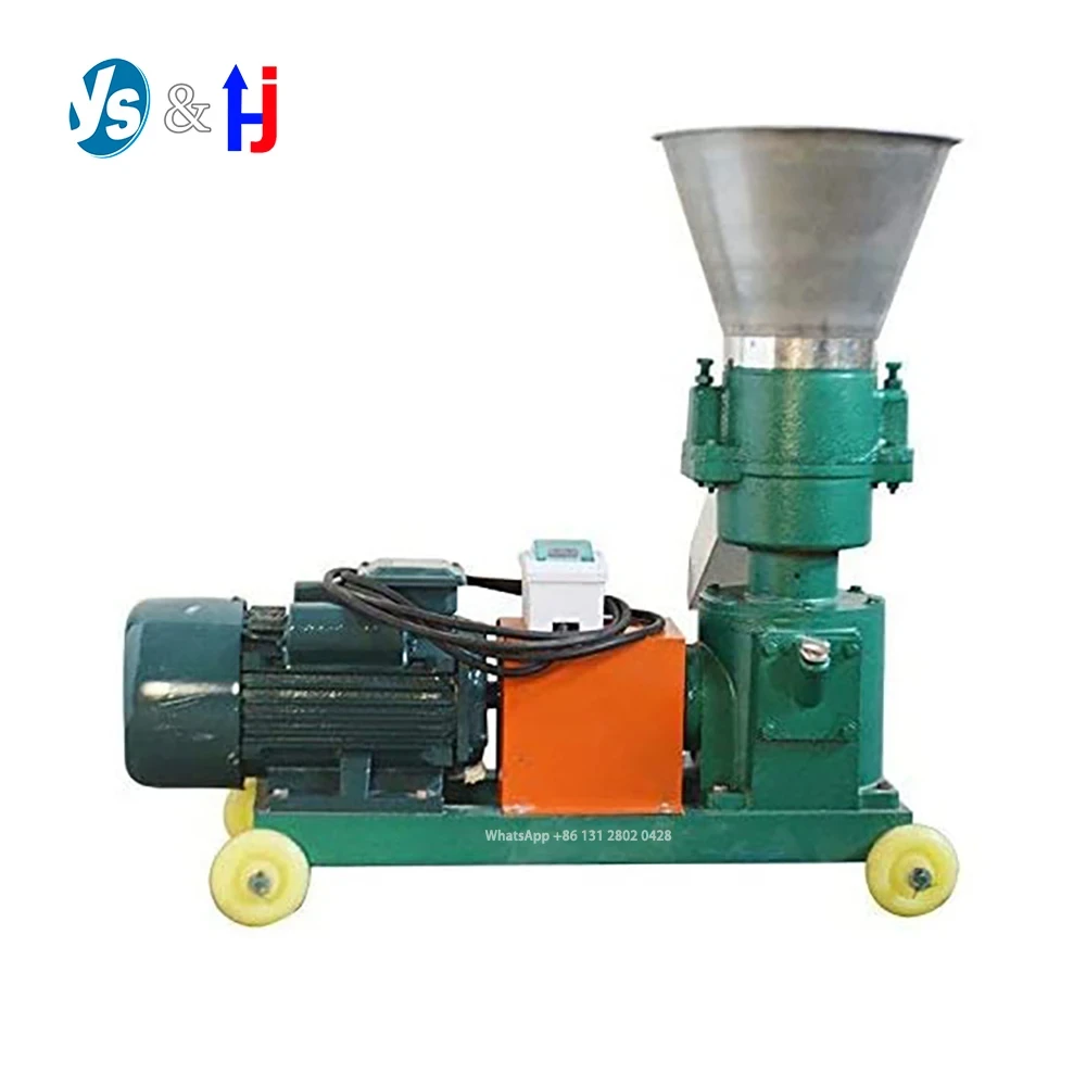 

220V/380V Pellet Machine Feed Granulator 100-150kg/H Wet and Dry Feed Food Pellet Making Machine Animal Farming Feed Processor