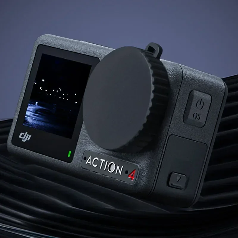 Защитная крышка для объектива ТПУ Противоударная Пылезащитная Защитная крышка для DJI Action 3 / Action 4 аксессуары для камеры