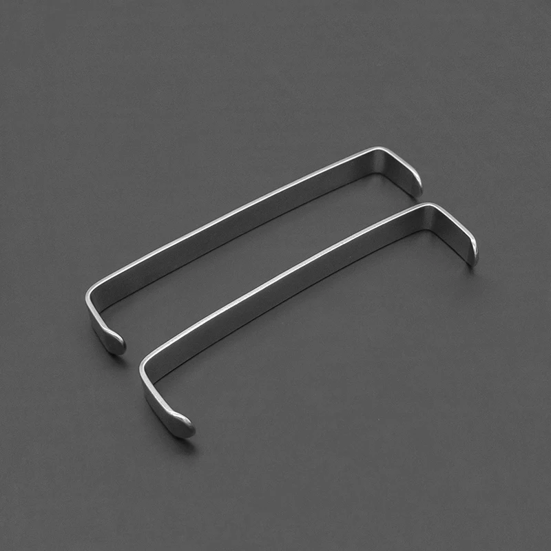 Gancho Abdominal para pared Abdominal, Retractor de piel de tejido de doble cabeza