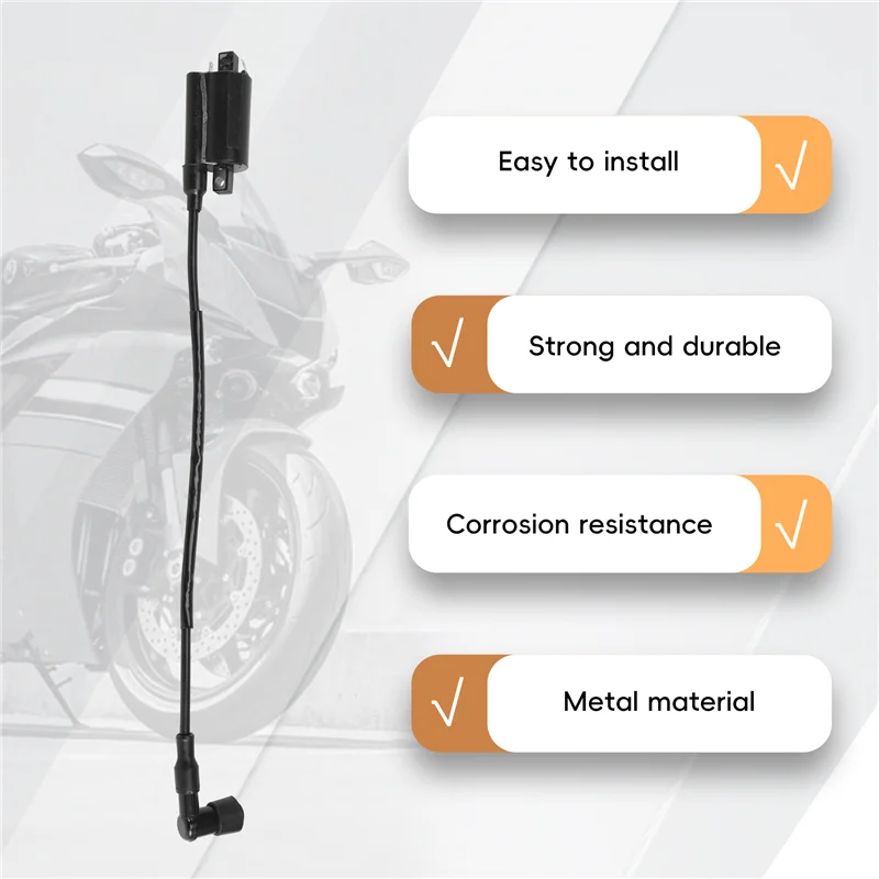 Bobinas de encendido de motocicleta compatibles con GS125 GN125 VX250 Virago 1100 XV1100 XV-1100 1995-2007