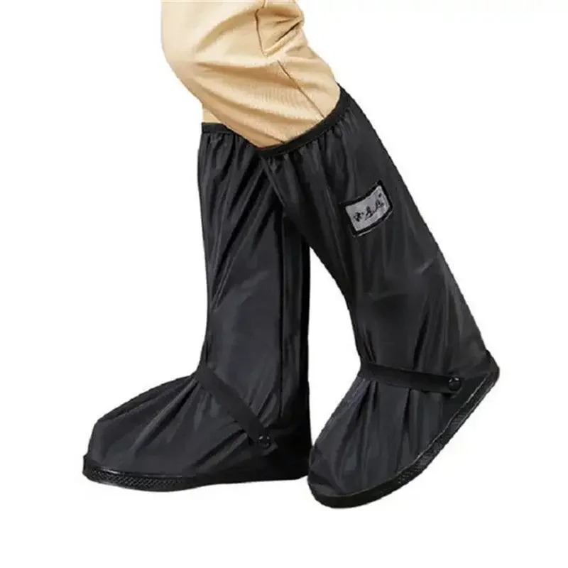 Elastomeric Silicone Rain Boots Cover Reusable Waterproof Non-slip Shoes Cover Suitable Motorcycle Bicycle RIDE Unisex Household
