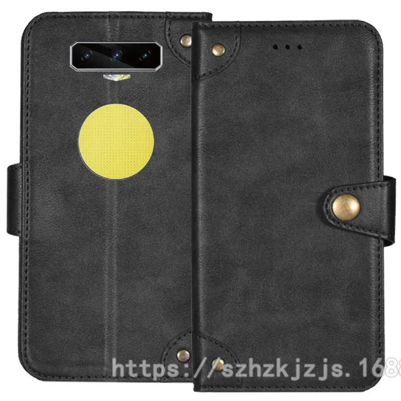 Couro Retro Case Voltar para FOSSIBOT F102, Metal Buckle, Capa Acessórios