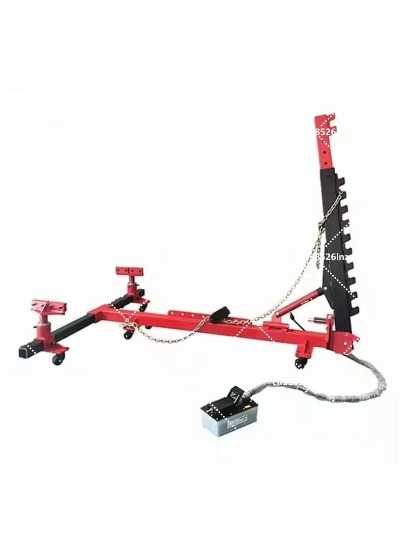 Portable Car Frame Straightener - Body Repair Bench with Puller for Collision Straightening