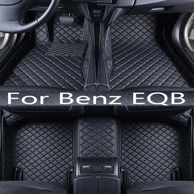 

Car Floor Mats For Mercedes Benz EQB 2022 Custom Auto Foot Pads Automobile Carpet Cover Interior Accessories