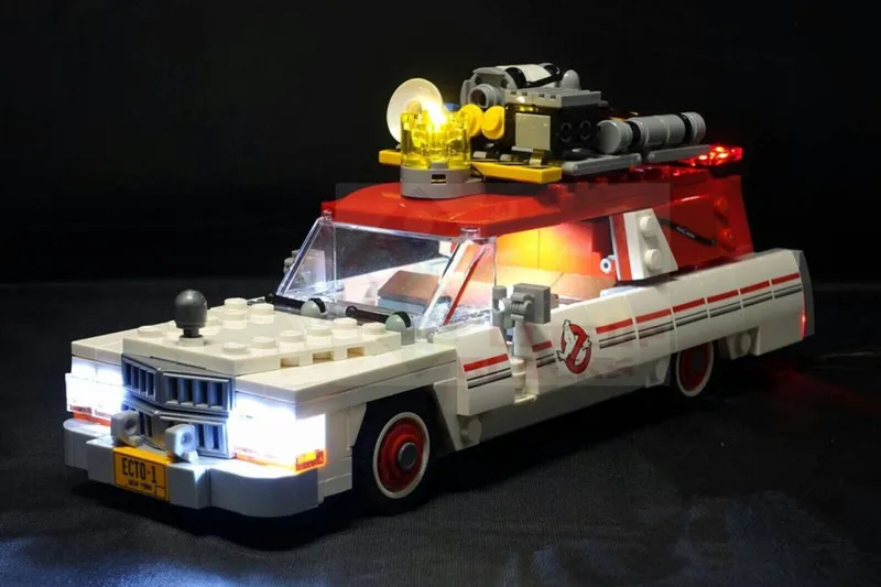 

LED Lighting Set Suitable for LEGO Ghostbusters Ecto-1 & 2 75828 (Not Including Building Blocks)