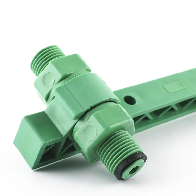 1-10pcs 1/2" PPR Faucet Holder Shower Male Thread Tap Fixed Double Mixed Valve Opening Locator Level Location Pressure Male Plug