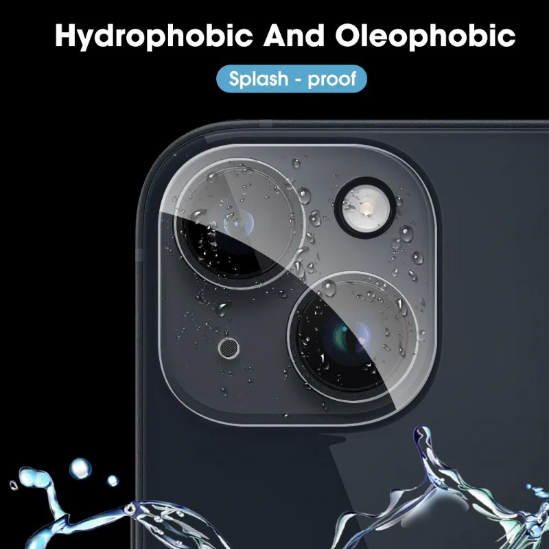 4/1PCS Camera Len Tempered Glass Films for Apple iPhone 16 15 14 13 Pro Max 16Plus Phone Back Lens Screen Protectors Cover - náhled 5