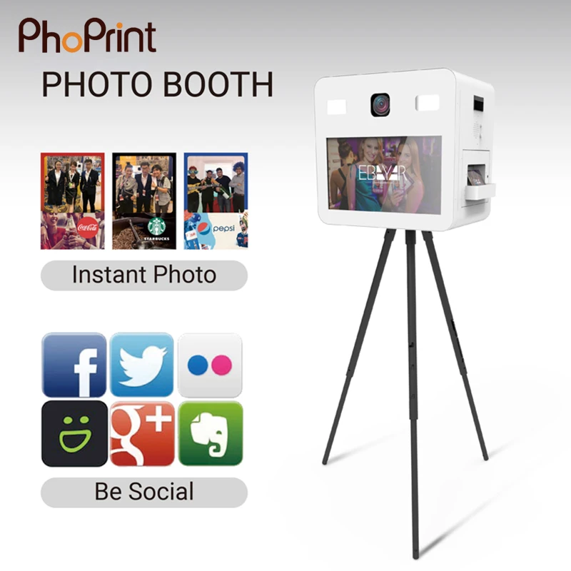 OEM photobooth case service offered for selfie photo booth for wedding and events