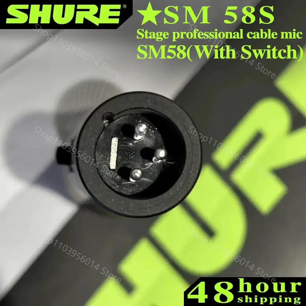 Original Shure SM58 Legendary Wired Vocal Dynamic Microphone High Quality Professional DJ Cardioid Mic Karaoke KTV Show Live