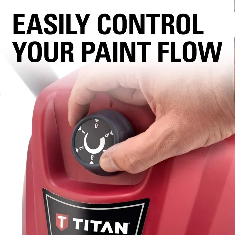 Titan Tool 0580009 ControlMax 1700 High Efficiency Airless Paint Sprayer, HEA technology decreases overspray by up to 55%