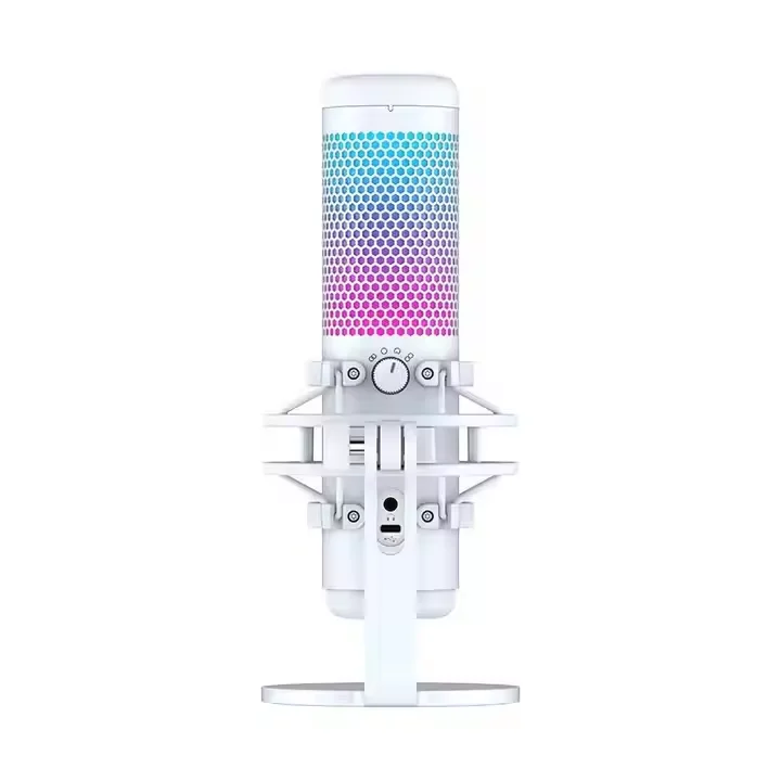High Quality Hyper X QuadCast S RGB USB Condenser Microphone for PC Ps4 Pg5 and MAC Original Brand New