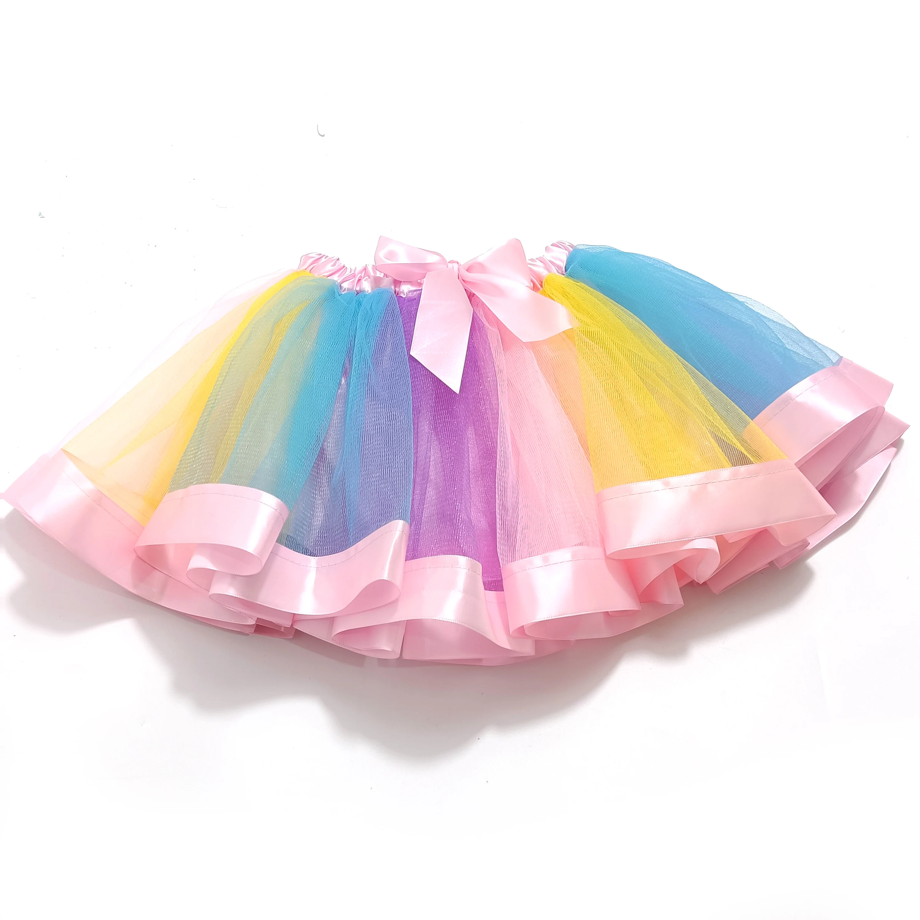Girls' Mesh TUTU Skirt with Sequined Decoration Various Occasions Dress up Festival Party Stage Performances Children's Clothing