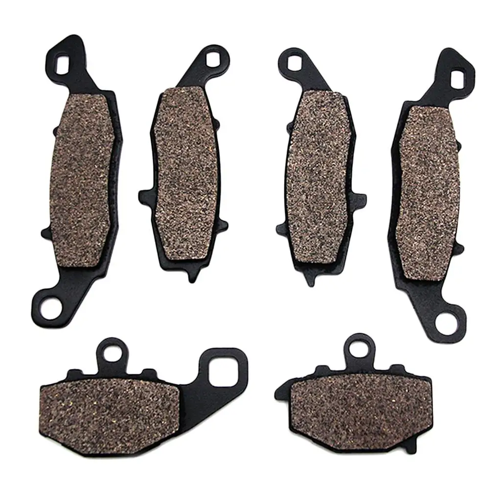 Motorcycle Disc Brake Pad Set (Front) for KLE650/KLE650,ER-6f, Z750 ZR750, Replace EBC 229 & FA231 & FA192