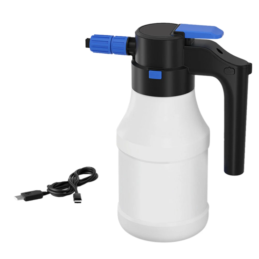 1.5L Electric Foam Sprayer Battery Powered Foaming Pump Blaster Boosting Spray Pot Water Sprayer For Car Washing Drop shipping