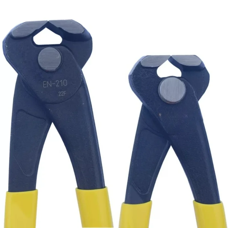 Heavy Duty Tie Wire Bundling Pliers, EN-165S EN-210 Top End Cutting Pliers for Wire Fastening & Clean Shearing Work