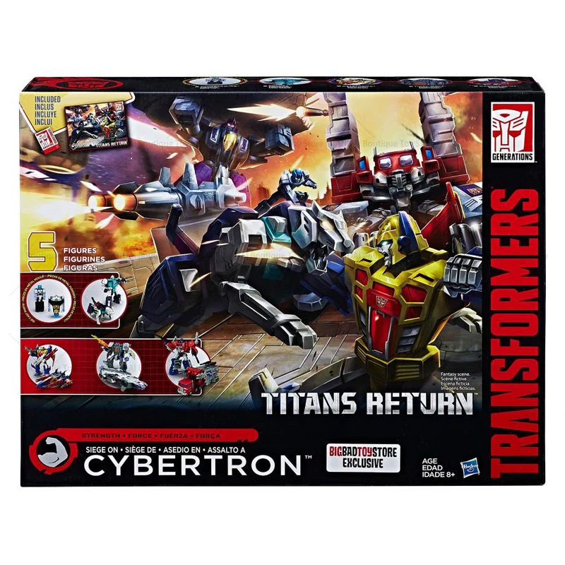

Hasbro Transformed toys Titans Return Siege on Cybertron BBTS Exclusive New Spot Goods Action Figures