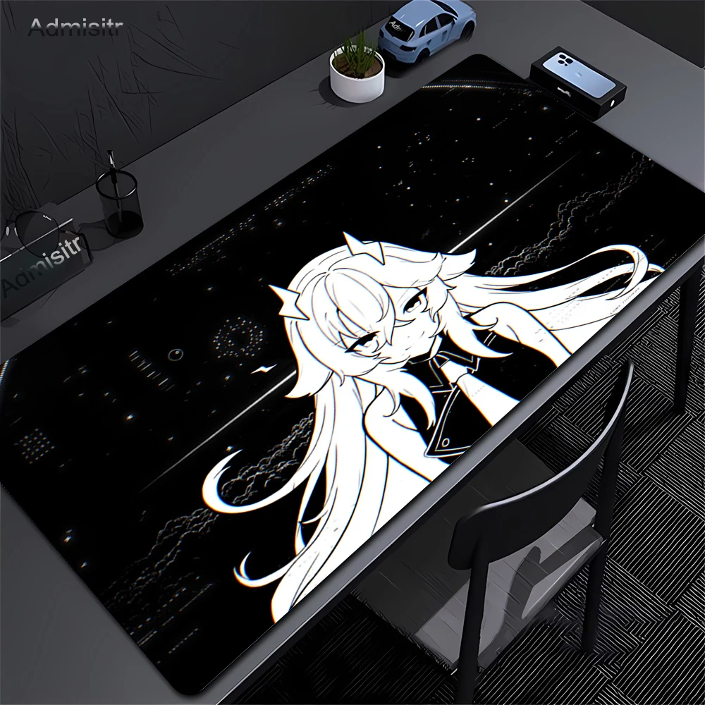 Mouse Pad Wallhack Frenzy Faith Yume Laptops Gaming Deskmat Cartoon Kazemi Anime Mousepad Carpet Gamer Keyboard Computer Desks