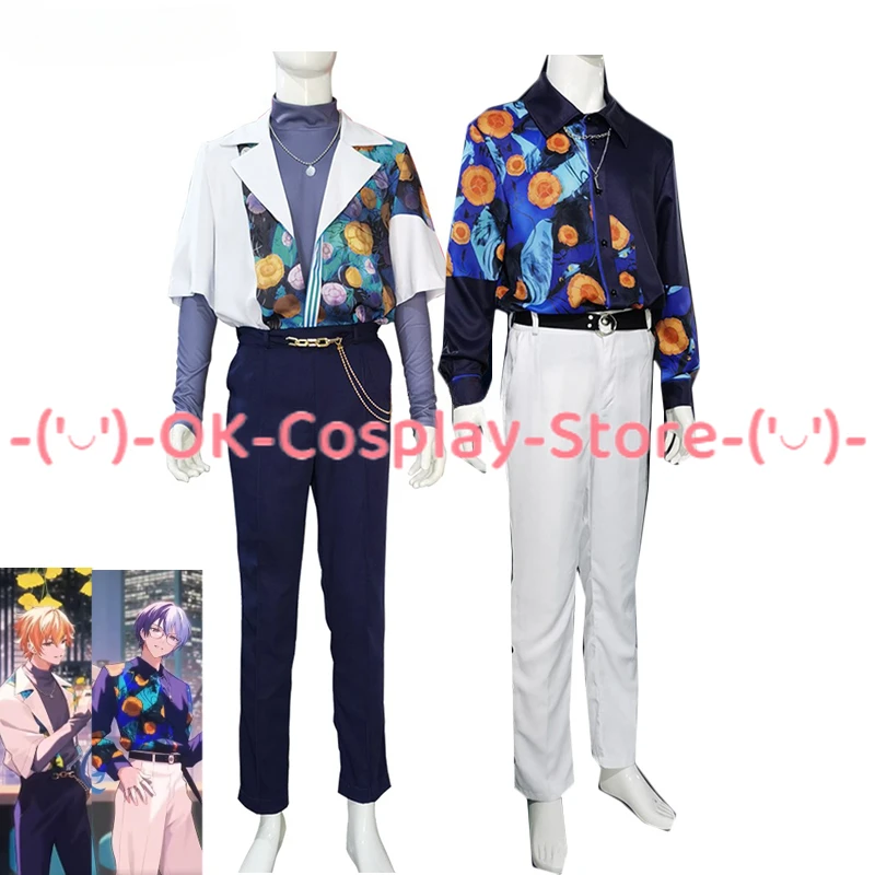 

Shinonome Akito Aoyagi Toya Cosplay Project Sekai Cosplay Costume Cute Pajamas Party Suits Halloween Uniforms Custom Made