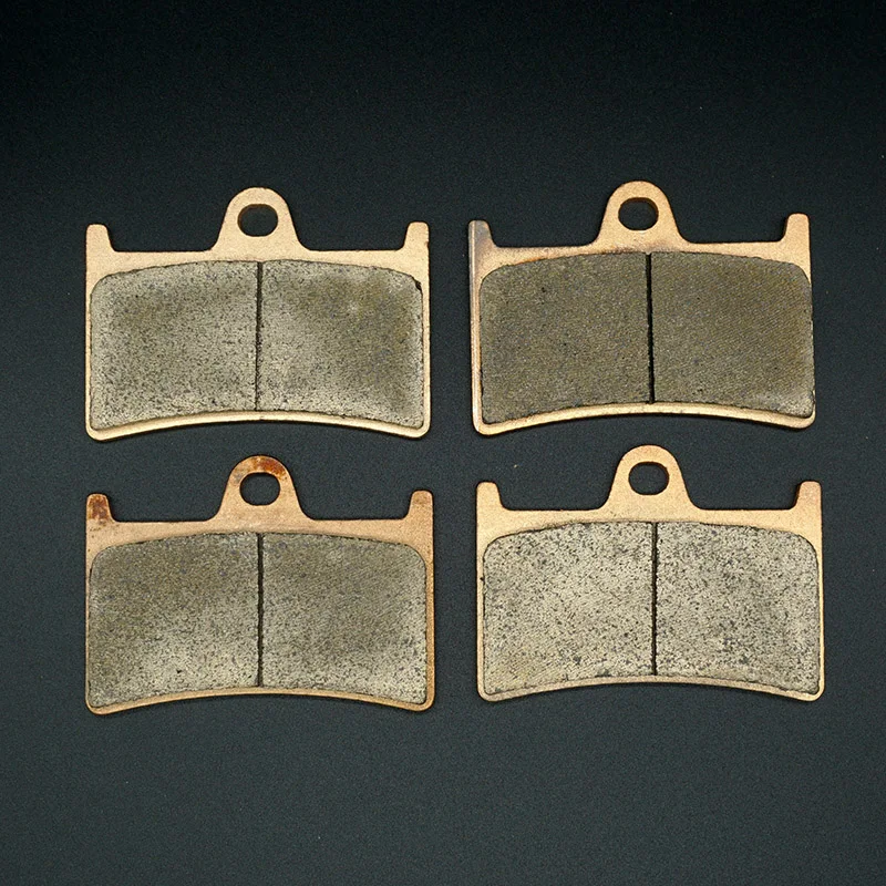For Yamaha FZ6 Fazer-S2 2007 2008 2009 Motorcycle Sintered Front Rear Brake Pads Kit Parts