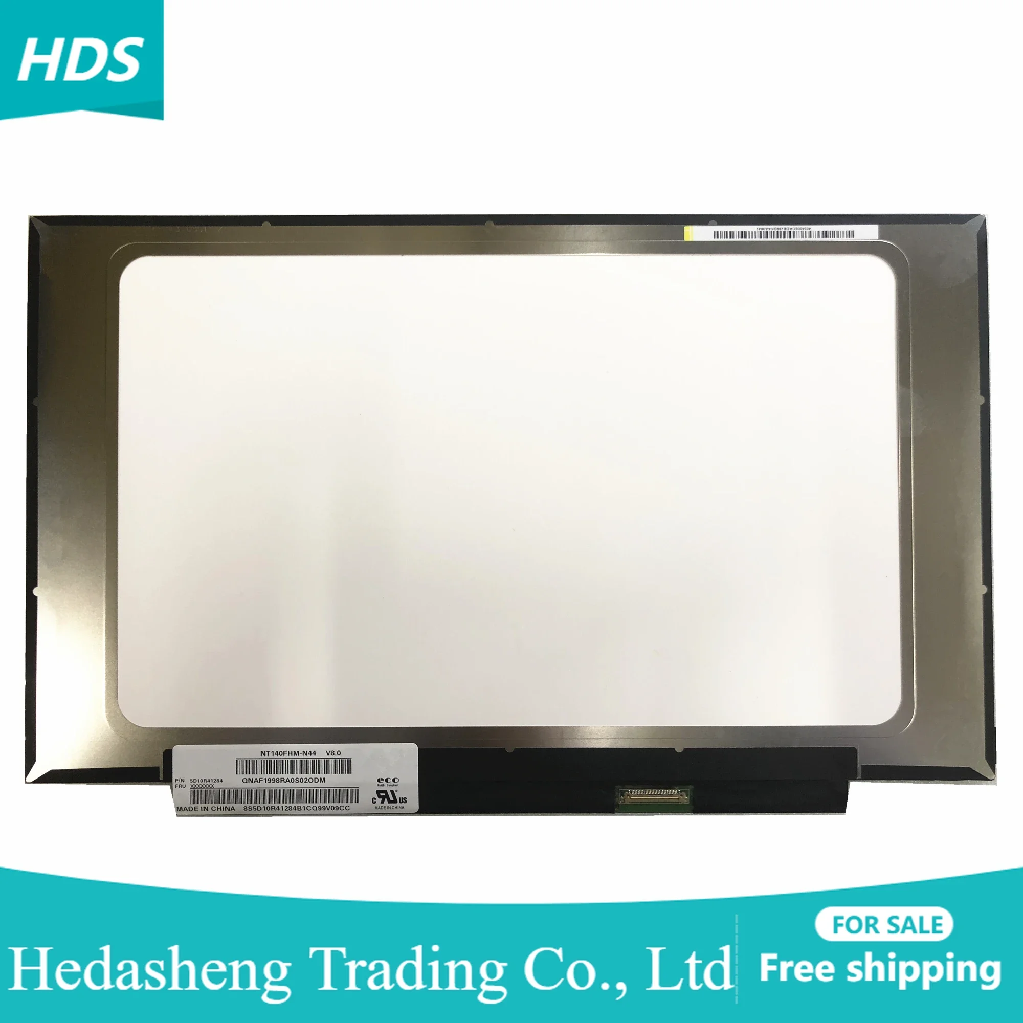 NT140FHM-N44 V8.0 fit B140HTN02.0 B140HAN04.3 B140HAN04.0 N140HCA-EBA EBC EDP Display Replacement Laptop LCD Screen