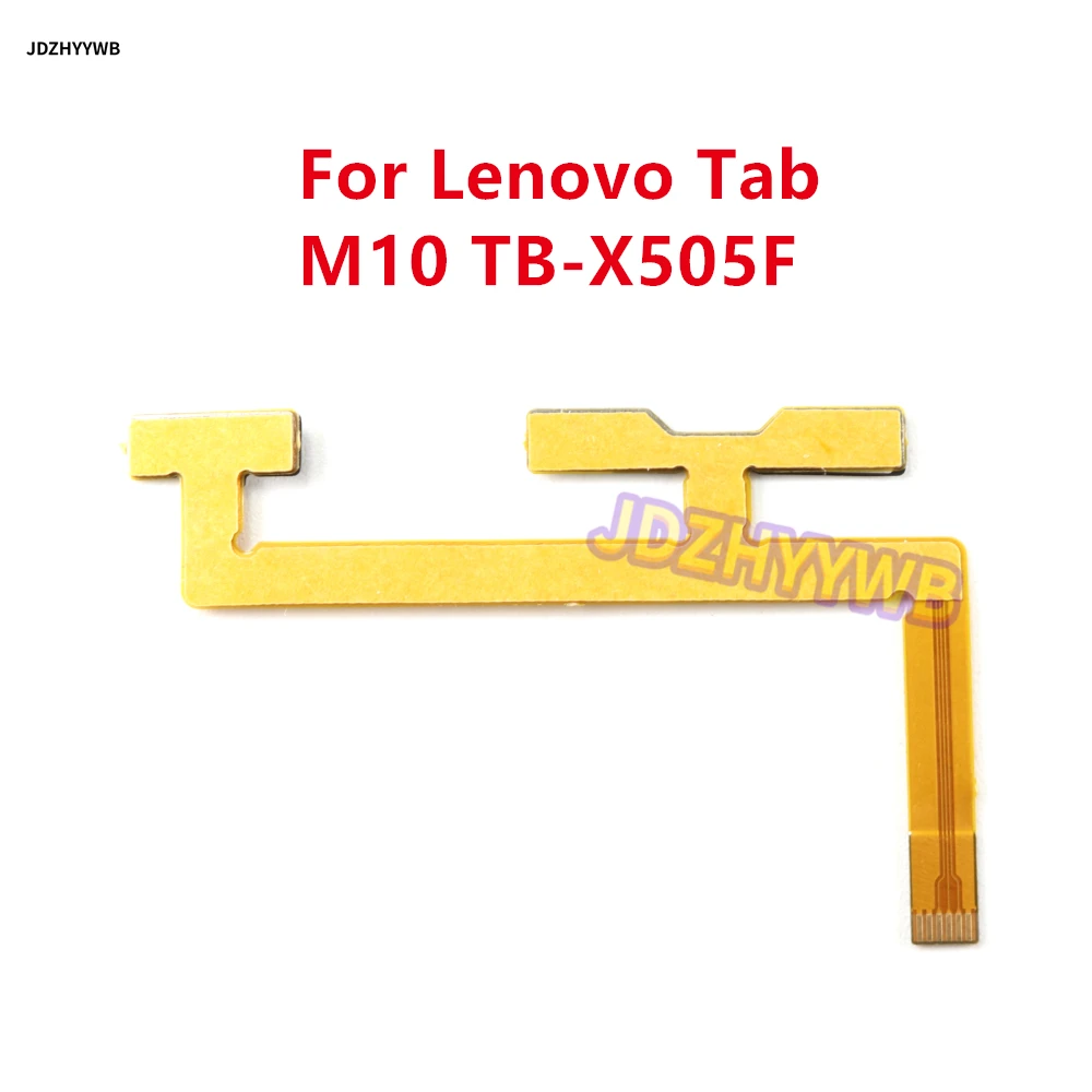 Pour Lenovo Tab M10 TB-X505F TB X505M TB-X505L Xaffair Power On Off Volume Joli Bouton Latéral Clé Câble Flexible