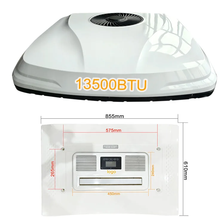 China Wholesale Trailer Truck Air Conditioner For Caravan Light Truck 220V 12V 24V Rooftop All In One Semi Truck AC