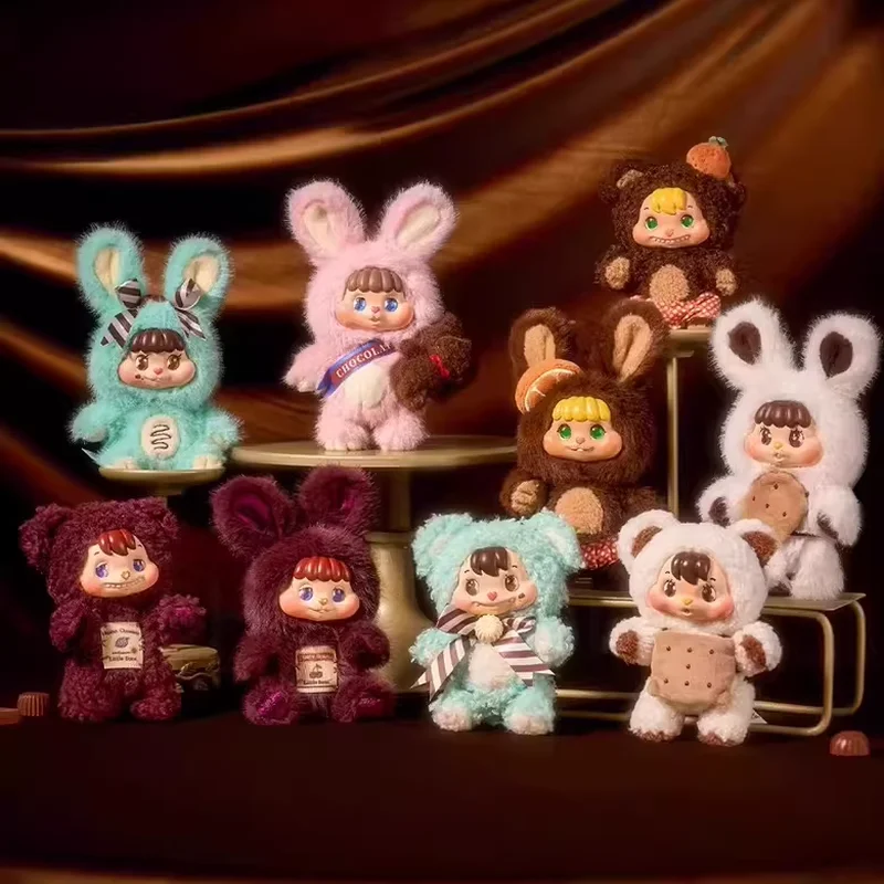 

52toys 100% Оригинальные плюшевые подвески-куклы Little Buns Melted Together в слепой коробке, милые куклы для девочек, коллекционные подарки на день рождения, игрушки