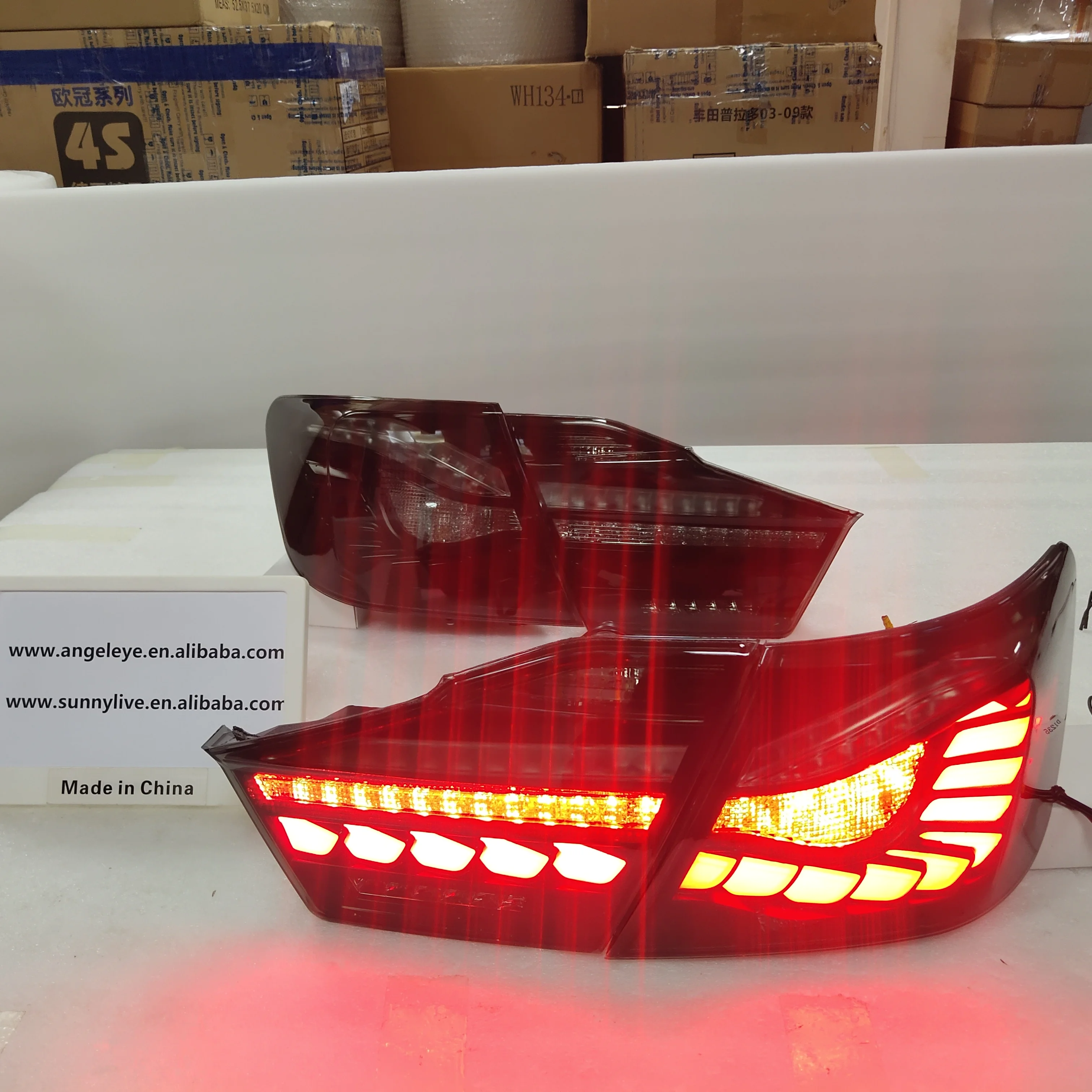 

Светодиодный задний фонарь для Camry 2012-2014 V50 Светодиодные задние фонари Smoke Black Bzw