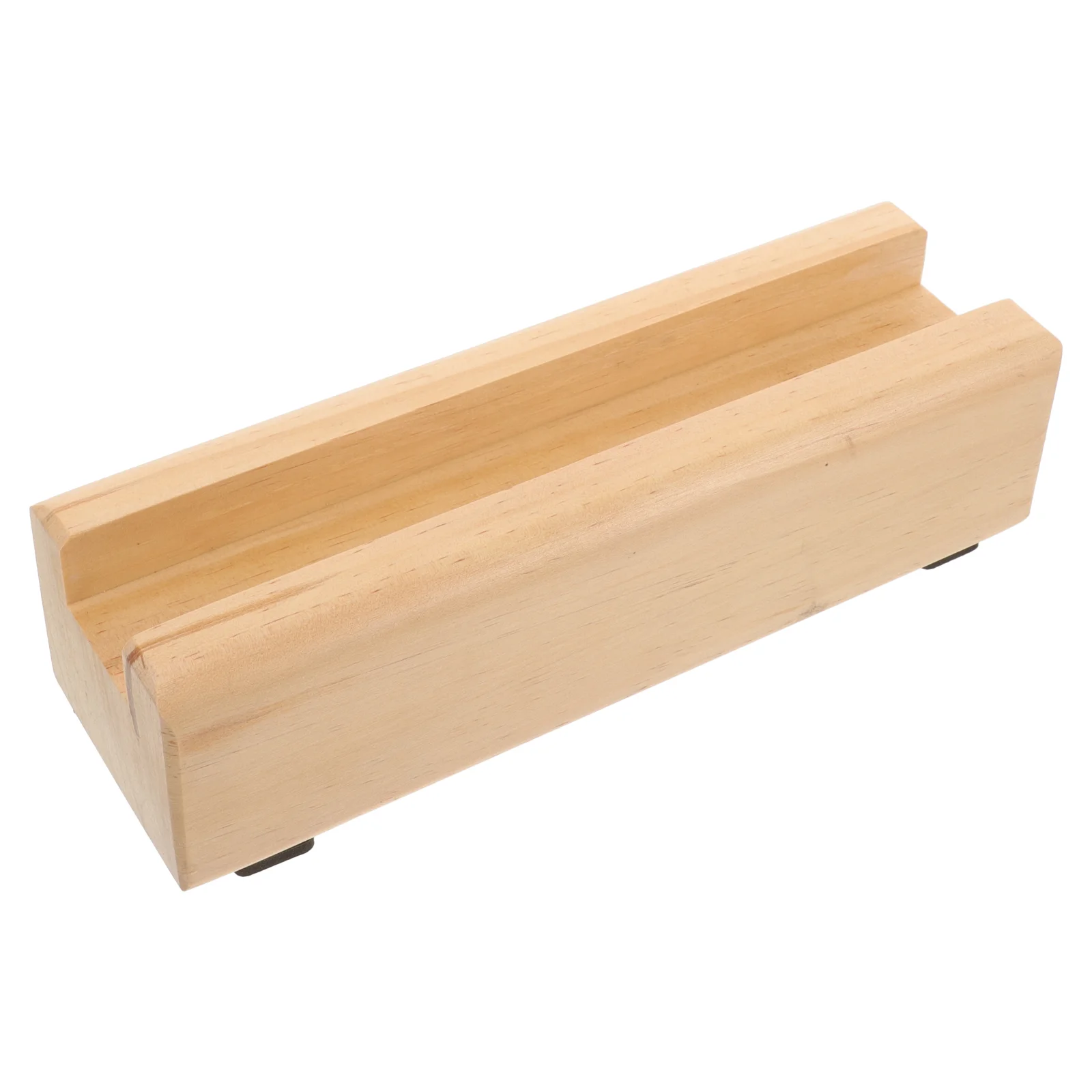 

Mirror Stand Holder Floor Base Retro Decor Length Mirrors for Wall Wooden Travel Desk Mic