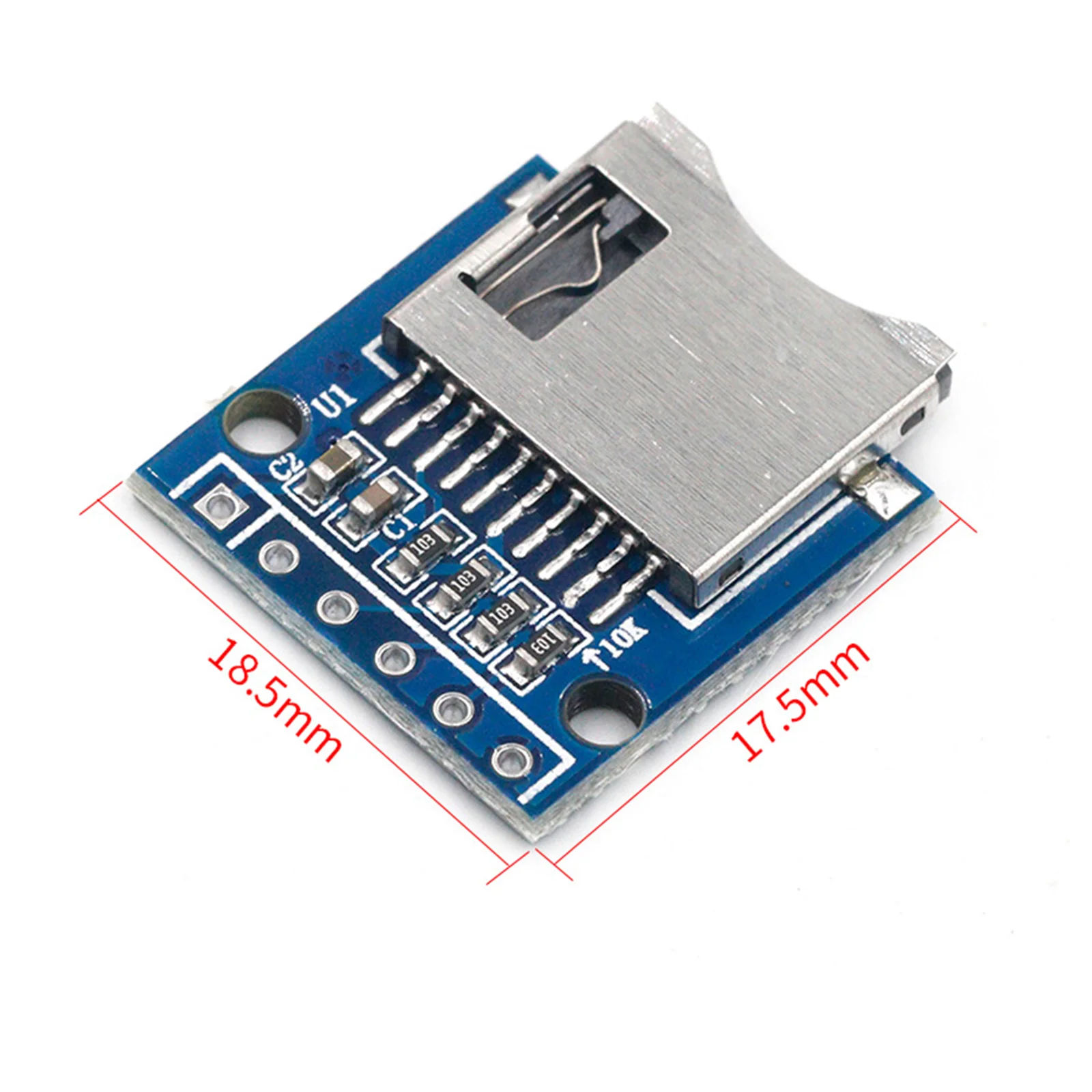 1/2/3/5/10Pcs Mini SD Card Module Micro TF Memory Reader SPI Interface 3.3V 5V for Arduino ARM AVR DIY