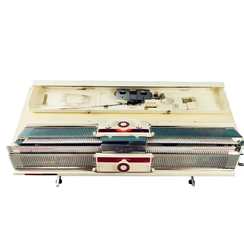 

2.8G Household Manual Knitting Machine DIY Sweater Scarf Shawl KH230/KR230 Knitting Machine Needle Pitch 9.0mm