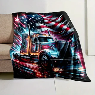 

Soft flannel blanket, suitable for home, office, camping. An excellent choice for Halloween, Thanksgiving and Christmas gifts.