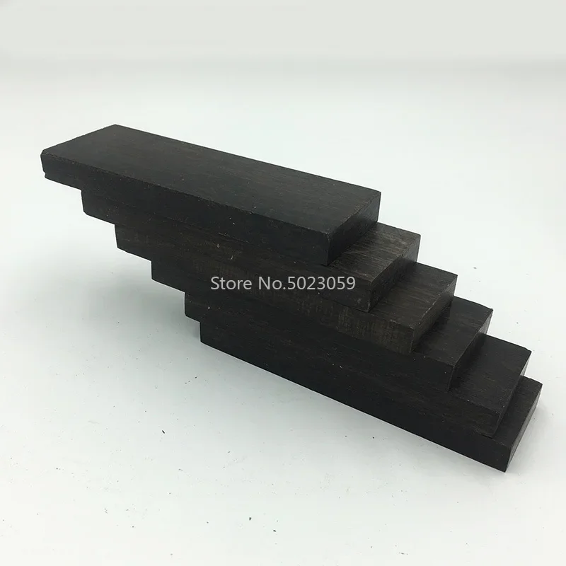 1piece East Africa Ebony Wood for DIY Knife Handle Making Material Multi Size Black Wood Handicraft Raw Material Supplies
