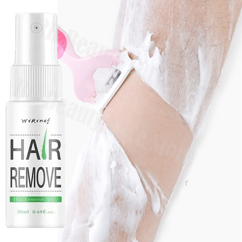 

Permanent Hair Removal Spray Private Parts Armpit Leg Arms Hair Growth Inhibitor Fast Painless Depilatory Men Women Body Care