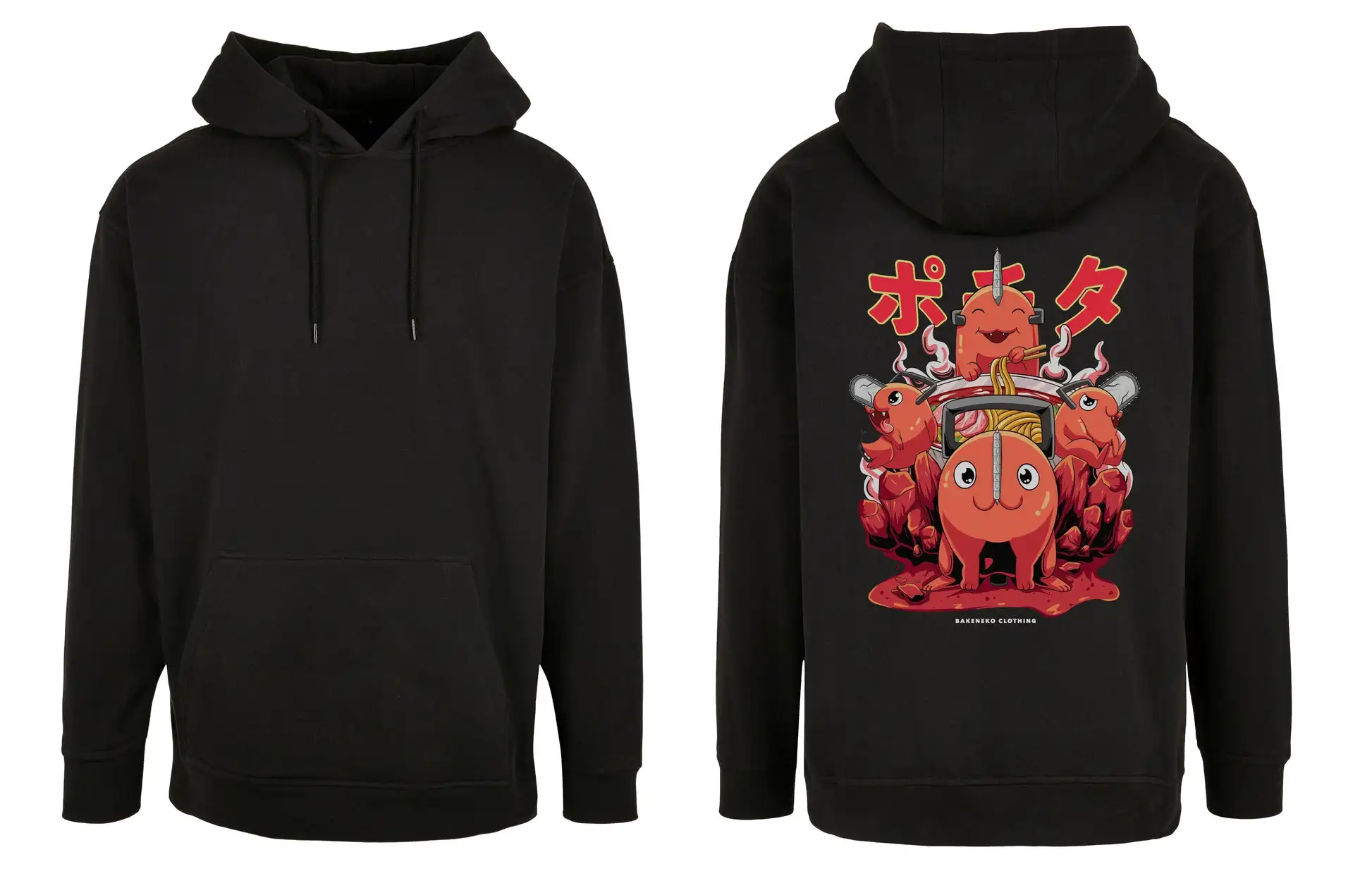 Sweat à capuche pour hommes et femmes, Anime, tronçonneuse, graphique Manga, automne hiver, polaire épaisse, pull chaud, surdimensionné, survêtement Y2k