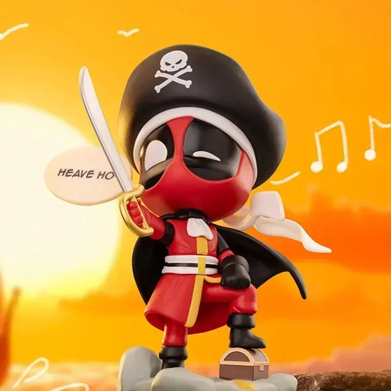 POP MART Marvel Deadpool Serie Blind Box Guess Bag Mystery Box Speelgoed Pop Leuke Anime Figuur Ornamenten Gift