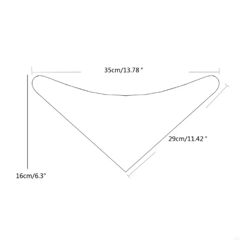 4PCS เด็กวัยหัดเดินผ้าพันคอสามเหลี่ยมระบายอากาศนุ่มสำหรับการให้อาหารตัวเอง bibs เด็ก bibs 425f