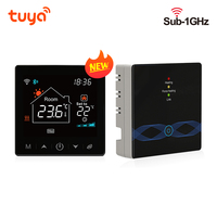 Tuya Smart Home Wifi Thermostat Wireless 433Mhz Gas Boiler Water Heating Temperature Controller Alexa Google Home Smart Life