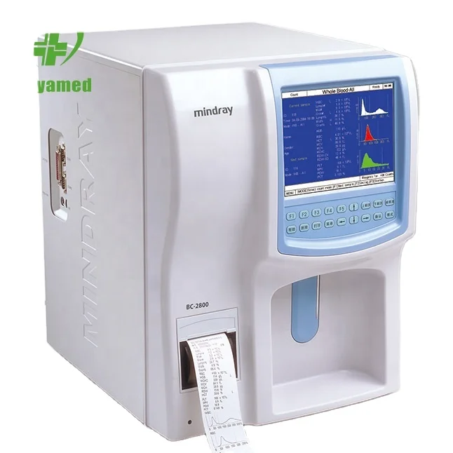 

Hot Selling Auto mindray bc 2800 blood testing machines for human cheap price in stock 3 parts hematology analyzer