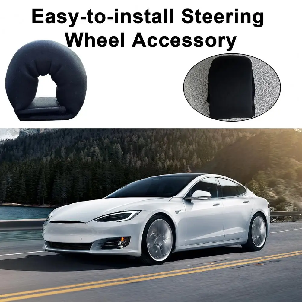 Steering Wheel Weight Soft Touch Fastener Tape Design Auto Parts Steering Wheel Weights for Tesla Model 3/Y/S/X